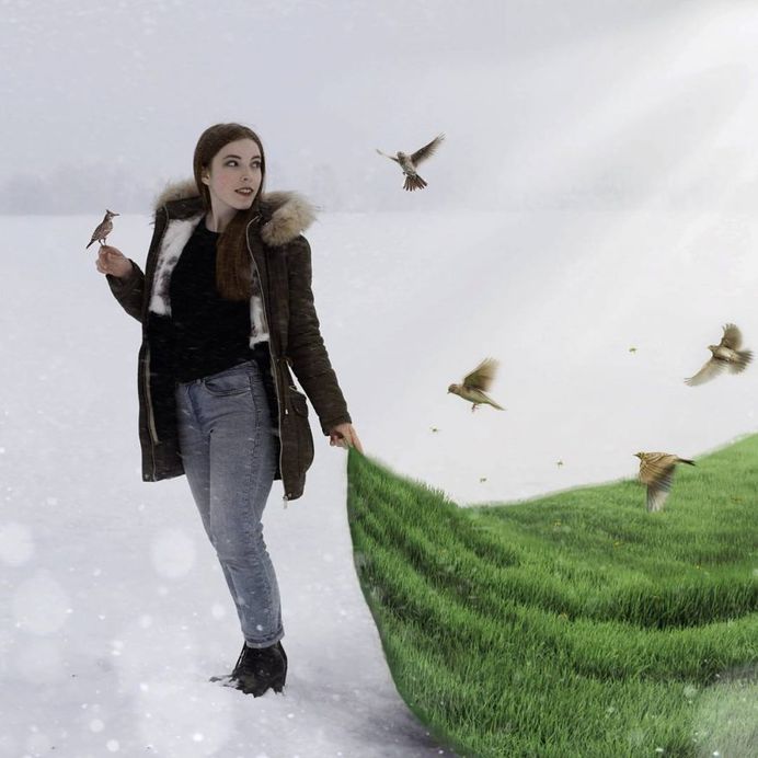 #digitalart: Dreamlike Photo Manipulations by Rayda Ealvay