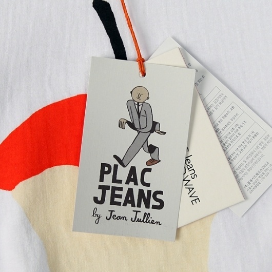 Jean Jullien's online portfolio: PLAC JEANS 2 #illustration