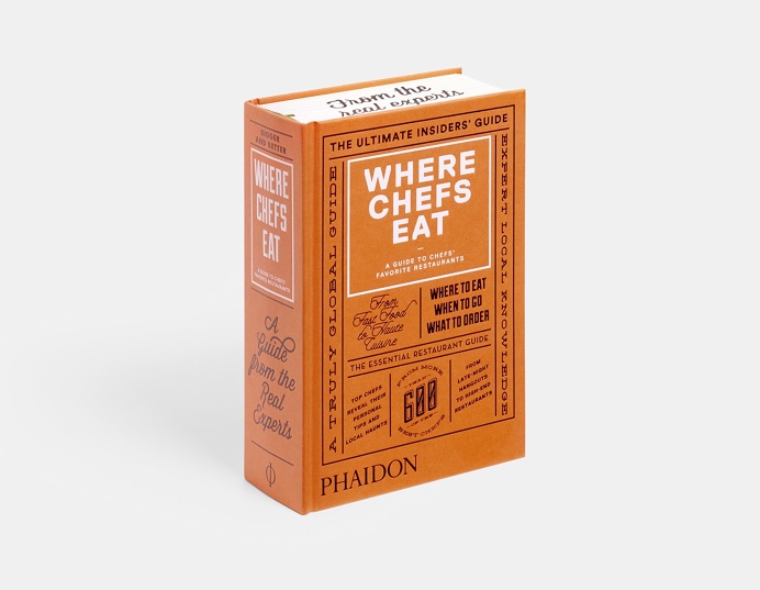 Where Chefs Eat - Book Cover
