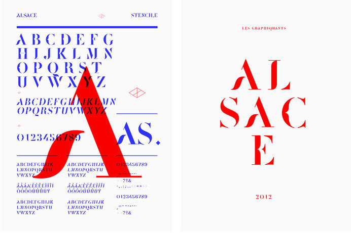 Typographies - Alsace - Les Graphiquants #type