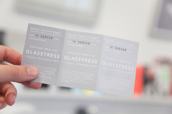 Glasstress White Light / White Heat — Venice Biennale on Behance #card #print #handout #mini