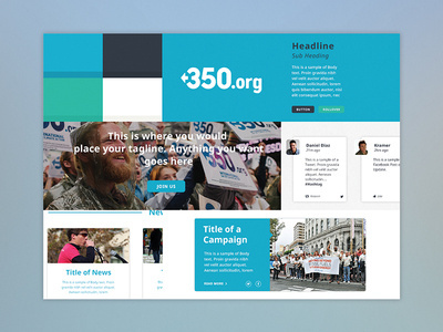 Style Tile #button #ui #tile #blue #web #style #typography