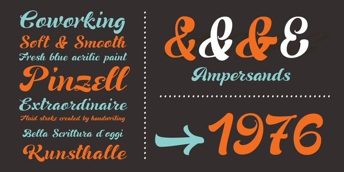 Super a new brush typeface by Resistenza.es #calligraphy #lettering #fresh #brush #type