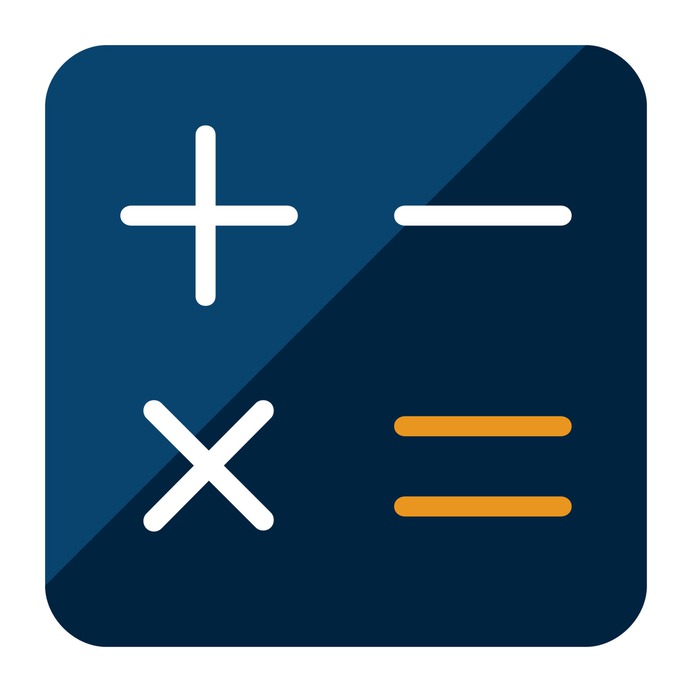 See more icon inspiration related to calculator, maths, technology, calculating, business and finance, sings and technological on Flaticon.