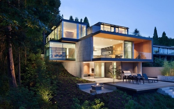 Modern Architecture Embracing Nature: Russet Residence by Slyce Design #architecture #modern