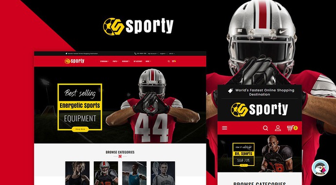#Sporty - #Games & #Sports Store - #Prestashop #Responsive #Theme #eCommerce #Website #Design #Template