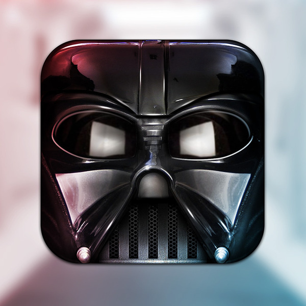 Dark vader icon #icon #logo #starwars