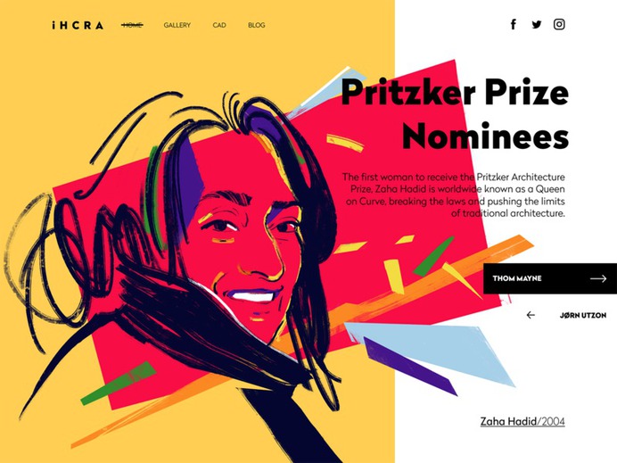 Architecture Magazine Website by tubik
