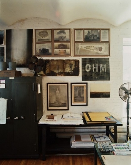 Roman & Williams' office - Creative Journal #interior #design #york #new
