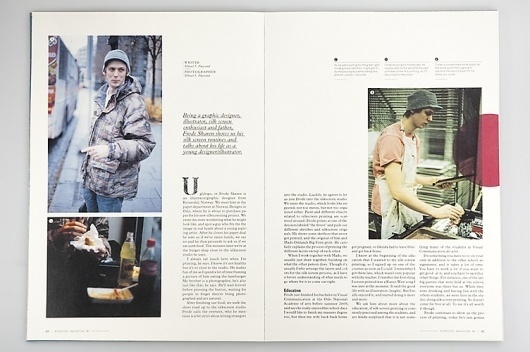 –Everyday Magazine : Mikael Fløysand #magazine