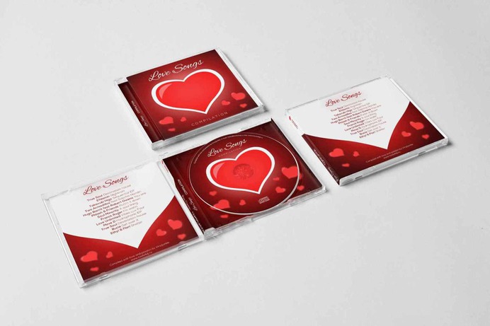 Valentine's Day CD Cover Artwork