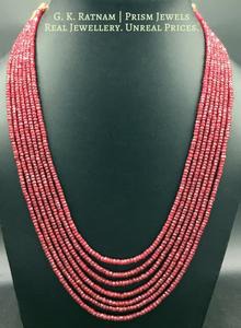 Ruby Necklace - gold diamond polki kundan meena jadau jewellery