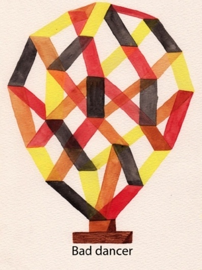 COSMOPOLITAIN #artwork #belgium #logo #bad #dancer