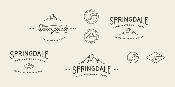 Springdale full res #logo #lettering #logos #hand