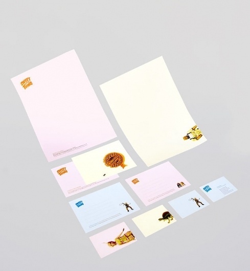Sweet little things – Magdalena Czarnecki #print #identity #stationary #typography