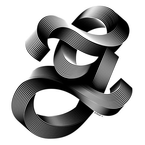 Typeverything.com  "G" for the Simpl3 Tigografica... Typeverything #3d #blend