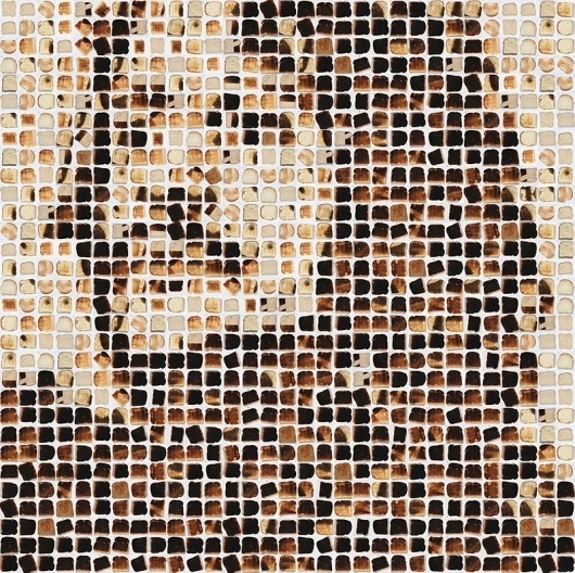 Art Sponge I Inspirational Visual Art #beatles #george #hargreaves #harrison #portrait #toast #henry #bread