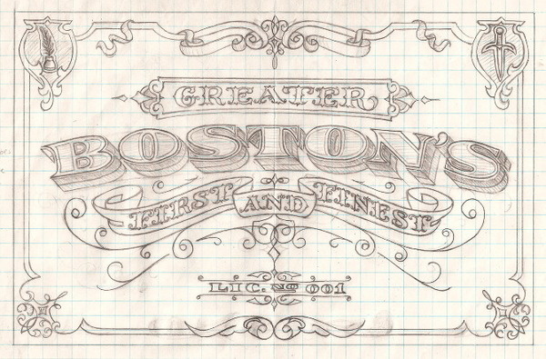 • Sign Sketches bestdressedsigns.com #sign #lettering #sketch #typography