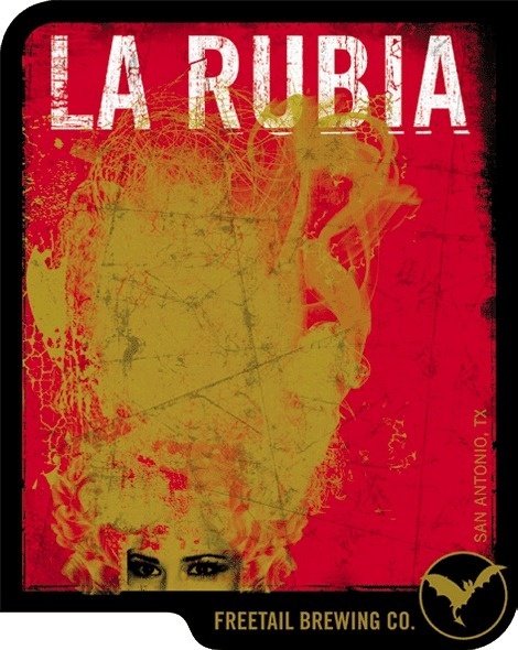 Freetail La Rubia #packaging #beer #label #bottle