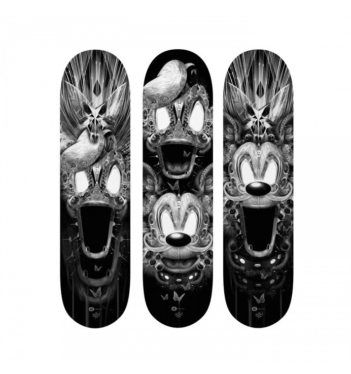 FANTASMALAND by Nicolas Obery -available @ artandtoys.com #skate #art