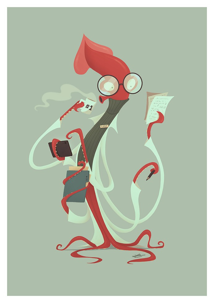 SQUID SCIENTIST by GrievousGeneral
