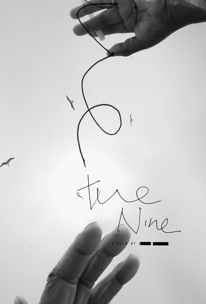 katy Grannan movie poster for the nine black and white hand written #poster #blackandwhite #hand