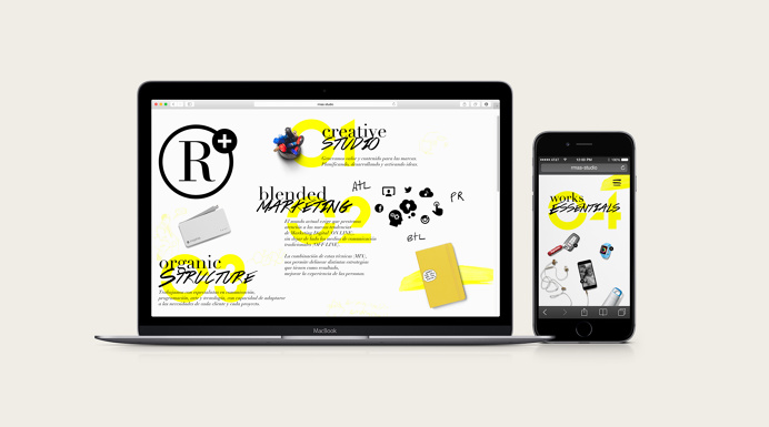 R+ Website Development