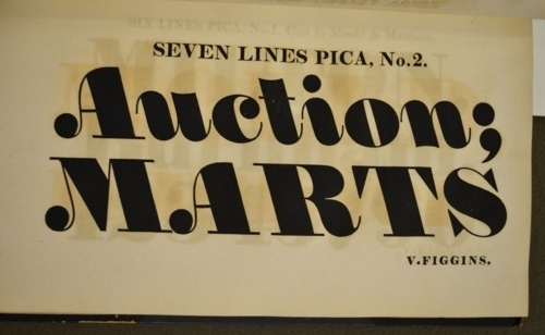 Daily Type Specimen | From the 1815 specimen of the Fann St. Foundry,... #font #specimen #type #typography