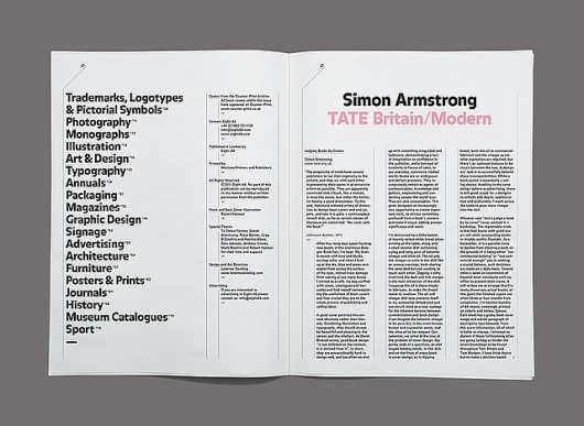 Eight:48 Issue 5, 'Counter-Print: Cover to Cover' | Flickr - Photo Sharing! #grid #magazine