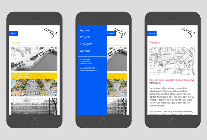 Urben by Ranch #website #web #mobile #iphone