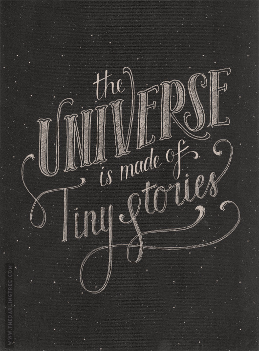 The Universe #typography