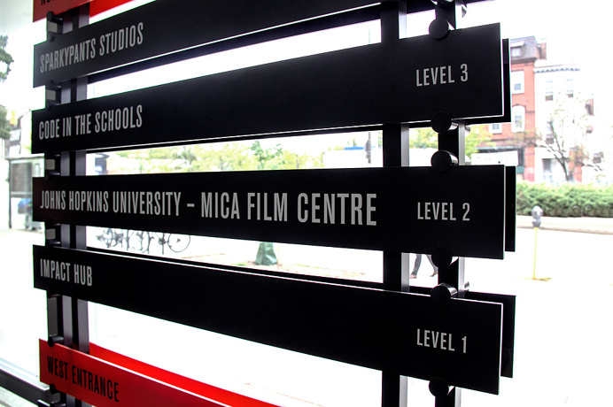 #signage #wayfinding #branding