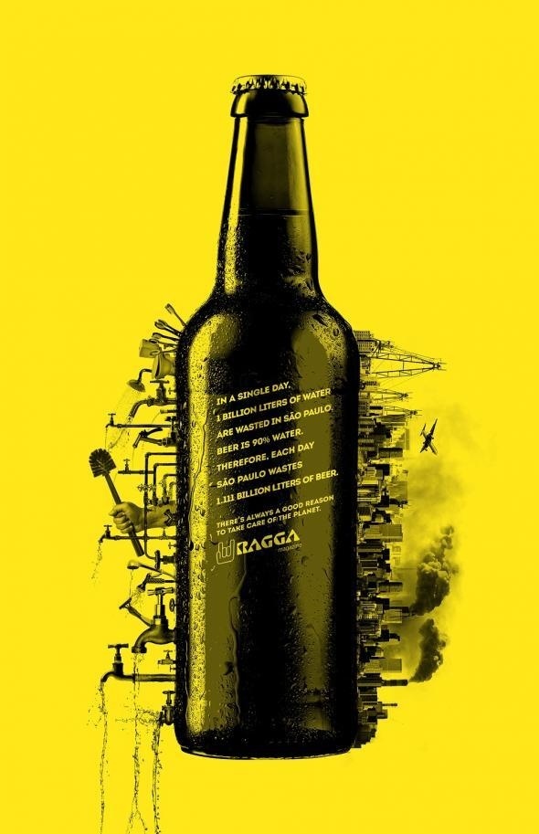Ragga Magazine: Beer #print #ad