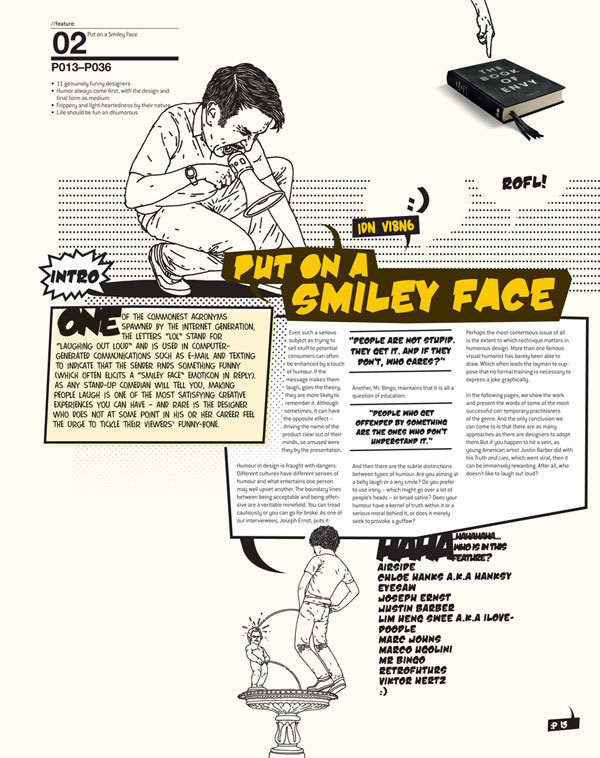 IdN™ Magazine® — IdN v18n6: Humorous Design #magazine