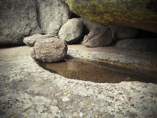 roccia acqua neve #rock #water
