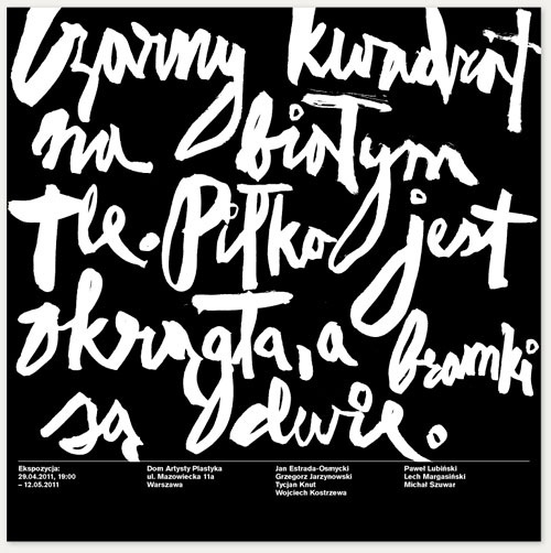 Black square : Survival Mode #jan #osmycki #estrada #typography