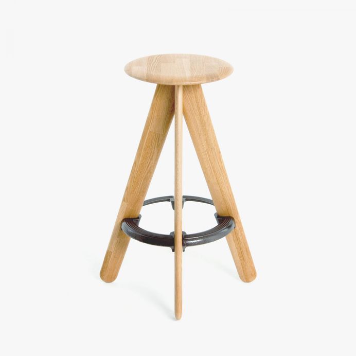 Slab Bar Stool by Tom Dixon. #barstool