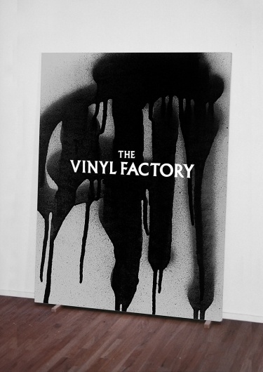 The Vinyl Factory by Tom Darracott #poster #identity #branding