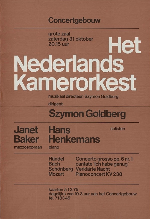 Wim Crouwel #wimcrouwel #helvetica #minimal #poster