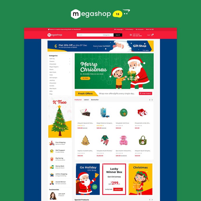#MegaShop - #Opencart Multi-Purpose Responsive #Theme | #TemplateTrip #eCommerce #Website #Template