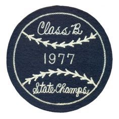 #vintage #sportpatch #patch #baseball #chainstitch #champs #1977 #letterman…