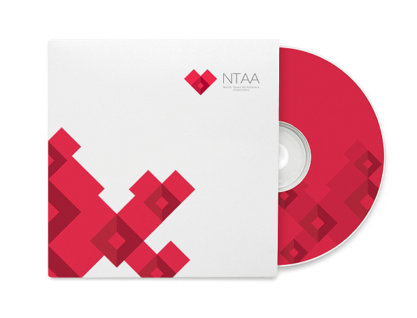 North Texas Arrhythmia Associates #branding #design #workshop #ntaa #brand #oven #identity #stationery