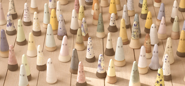 ARHOJ > Ghosts #ghost #design #home #ceramic