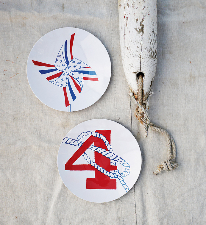 West Elm Spring 2012 #illustration #design #plates #food