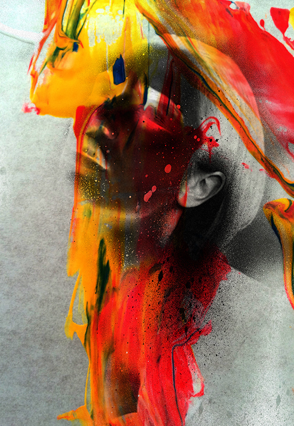 N V R M N D ( her ) - Rosco Flevo #roscoflevo #model #acrylic #designer #artscumantics #postartfuckery #fashion #artist