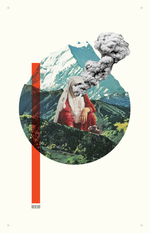 Creative Poster Collage Smoke Minimalism And Design Image Ideas Inspiration On Designspiration
