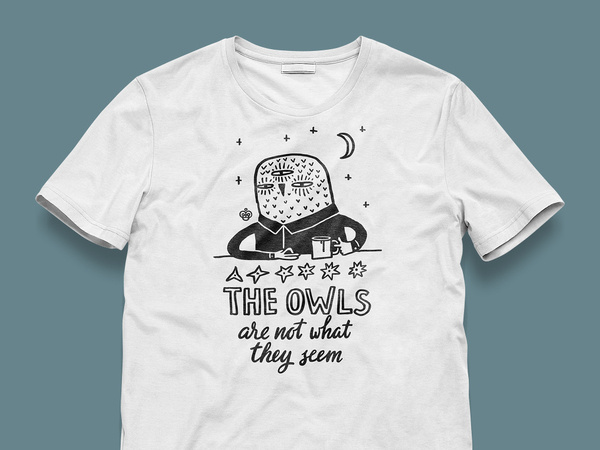 Print Owl #print #owl #shirt