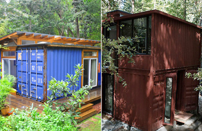 Dessa containrar ser inte mycket ut för världen, men vänta tills du ser insidan! - Sköna hem #interior #container #design #decor #architecture #deco #decoration