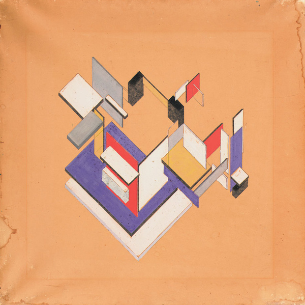 Theo van Doesburg and architect Cornelis Van Eesteren, drawing,1923 #old #school #graphic #retro #vintage