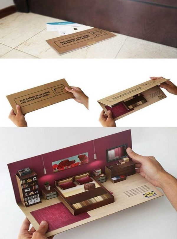 what a great direct marketing piece! #pop up